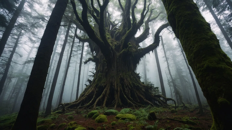 plain tress & forest