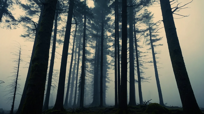 plain tress & forest