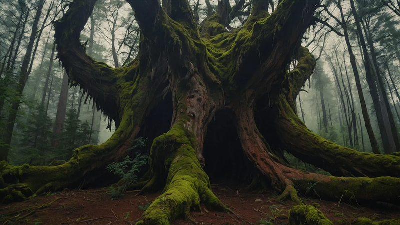 plain tress & forest