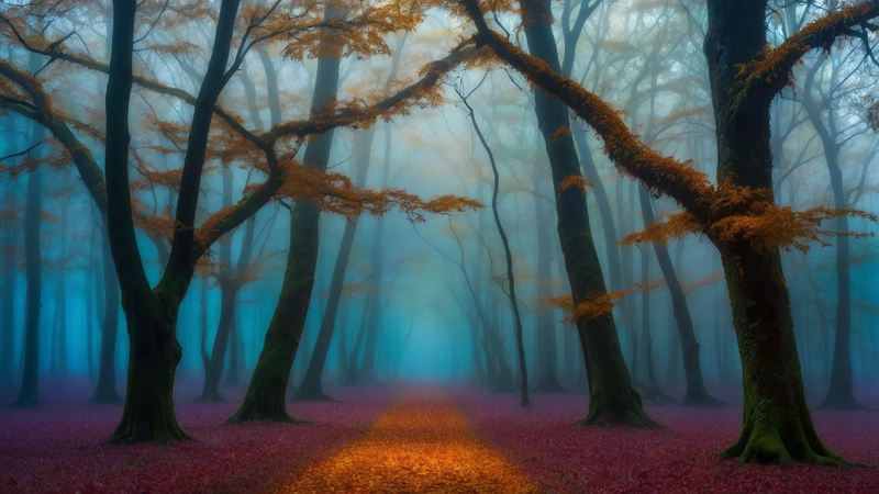 plain tress & forest