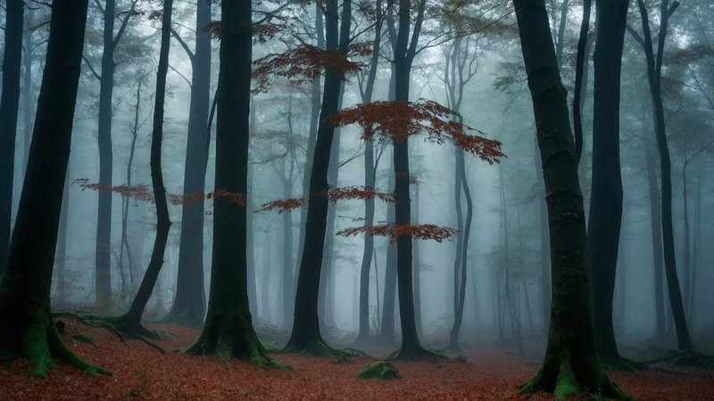 plain tress & forest