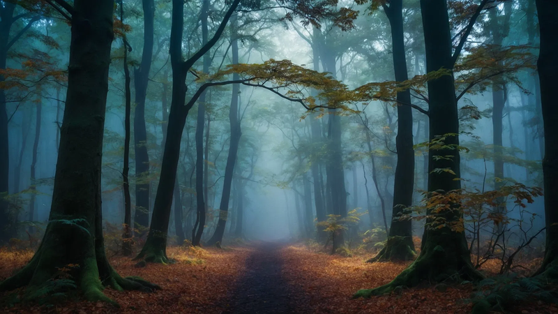 plain tress & forest