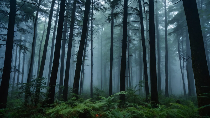 plain tress & forest