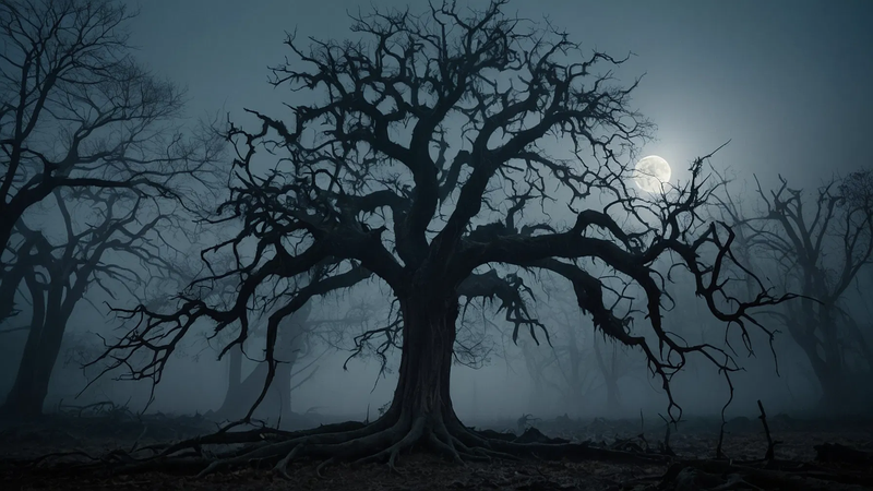 plain tress & forest