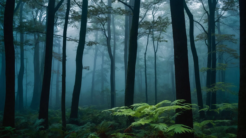 plain tress & forest