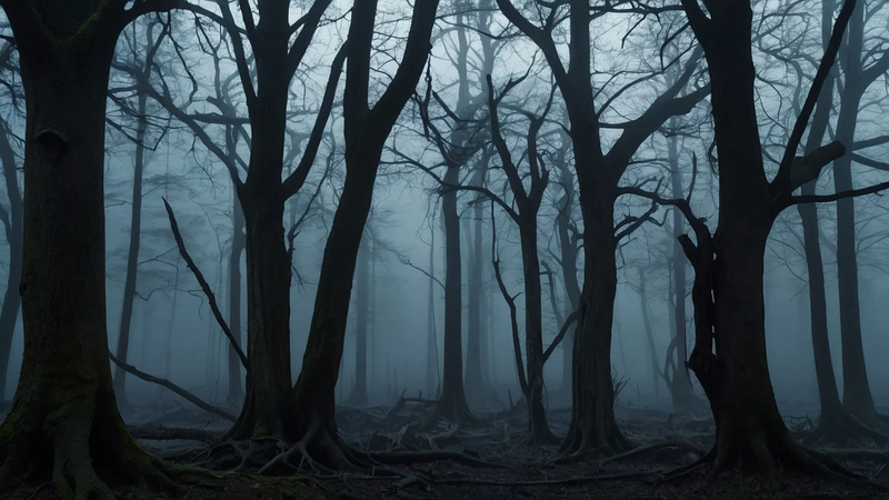 plain tress & forest