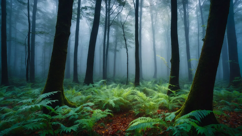 plain tress & forest