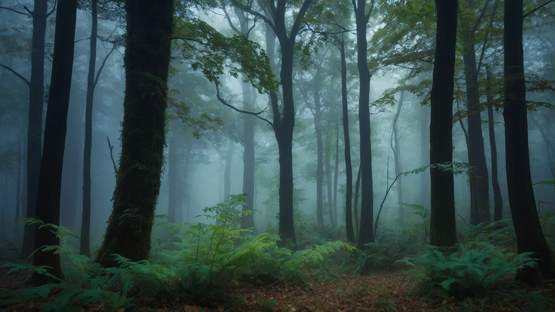 plain tress & forest