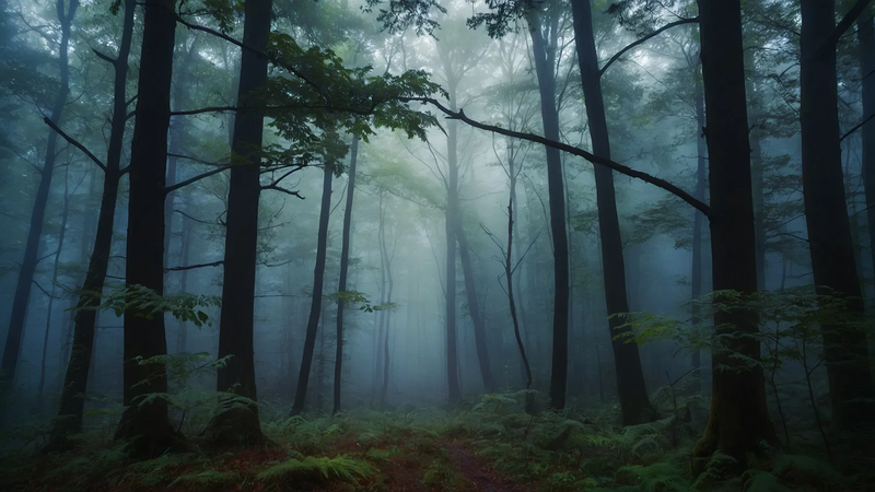 plain tress & forest