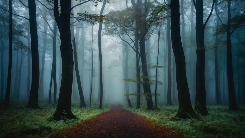 plain tress & forest