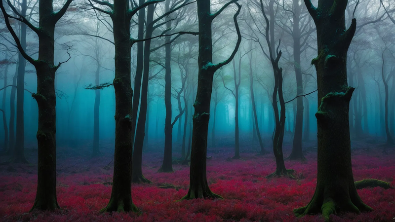 plain tress & forest