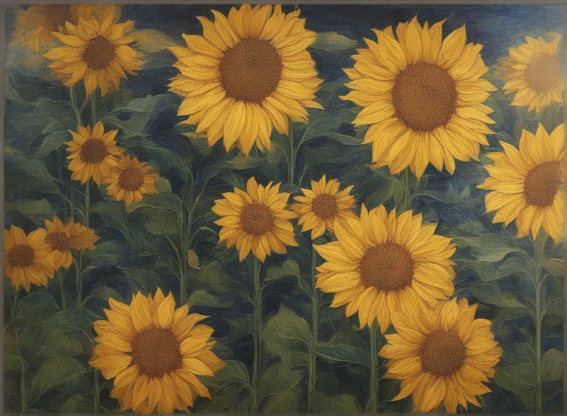 sunflowers, good bad & smelly