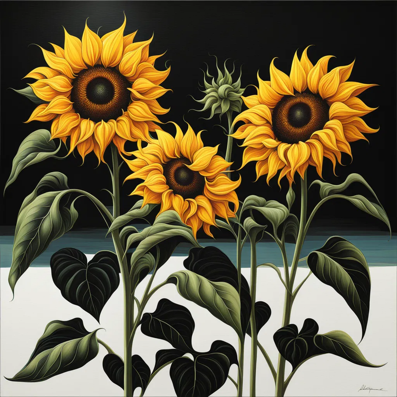 sunflowers, good bad & smelly