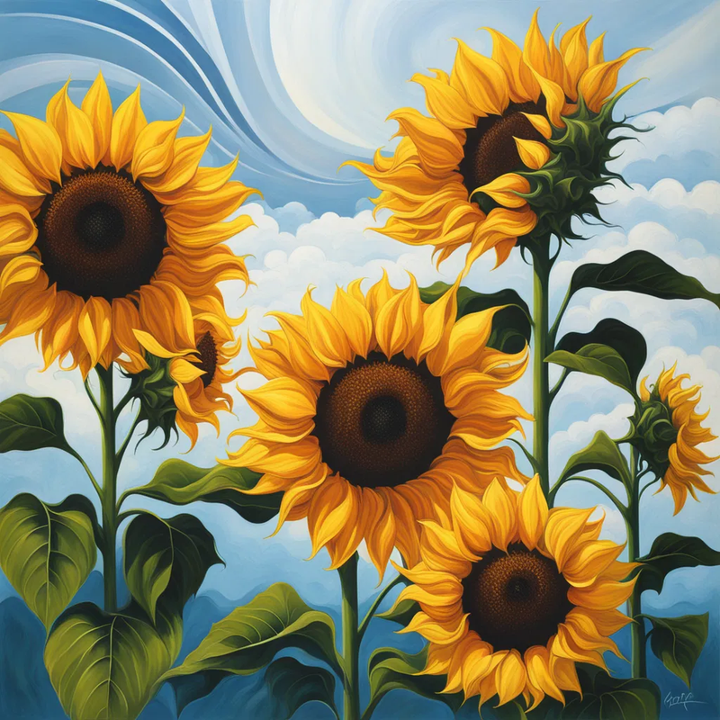 sunflowers, good bad & smelly