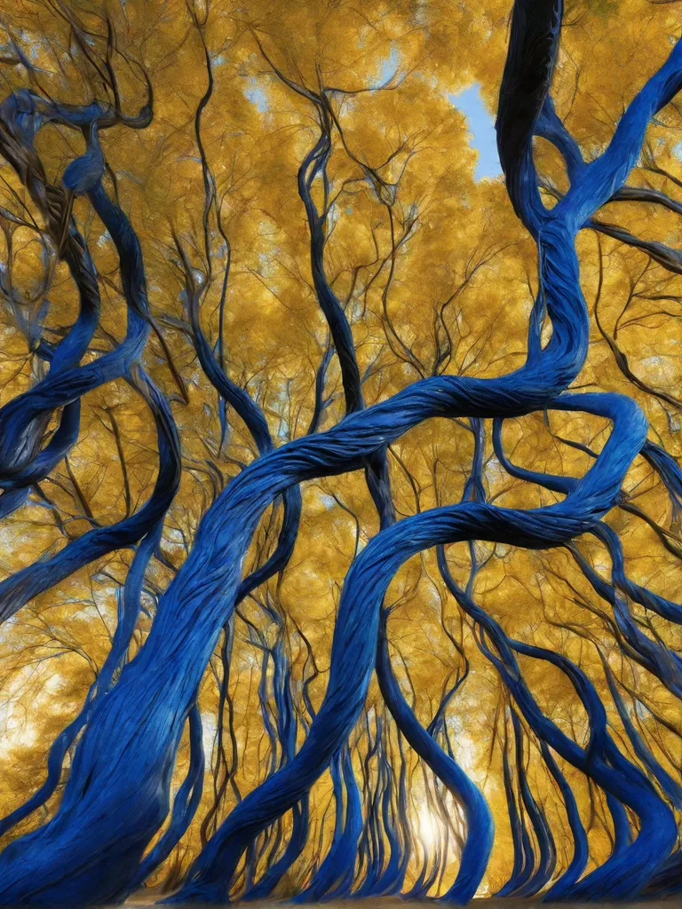 trees gnarly firest mist