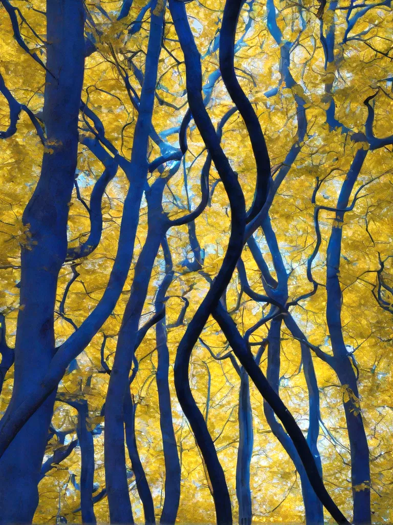 trees gnarly firest mist