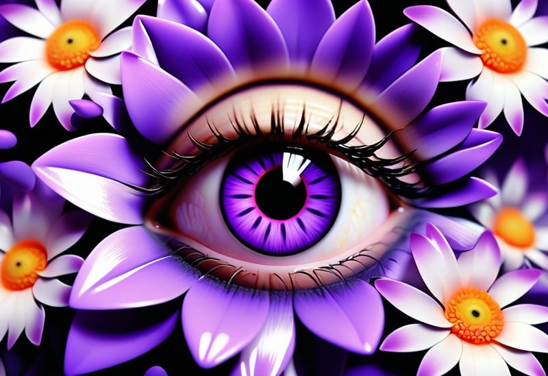 Purple Eyes...