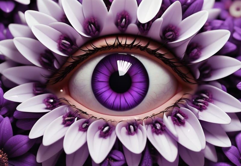 Purple Eyes...
