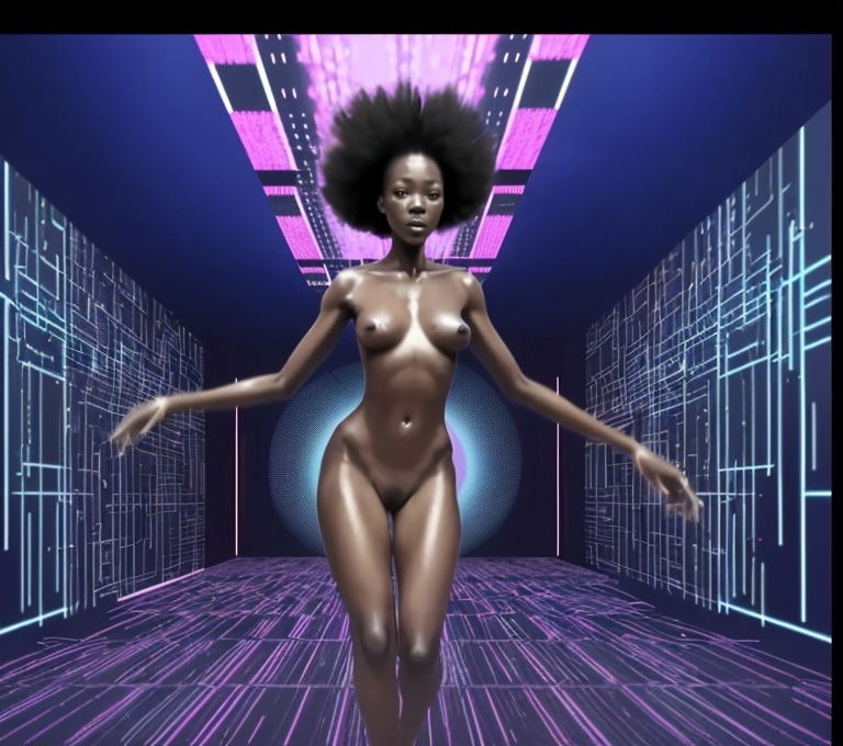 Nippon Robot Chix BEWARE OXO