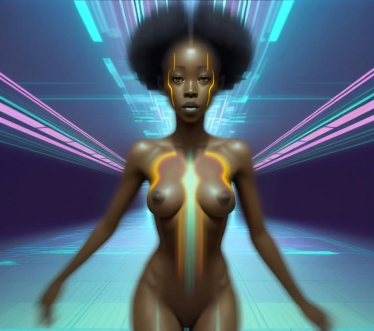 Nippon Robot Chix BEWARE OXO