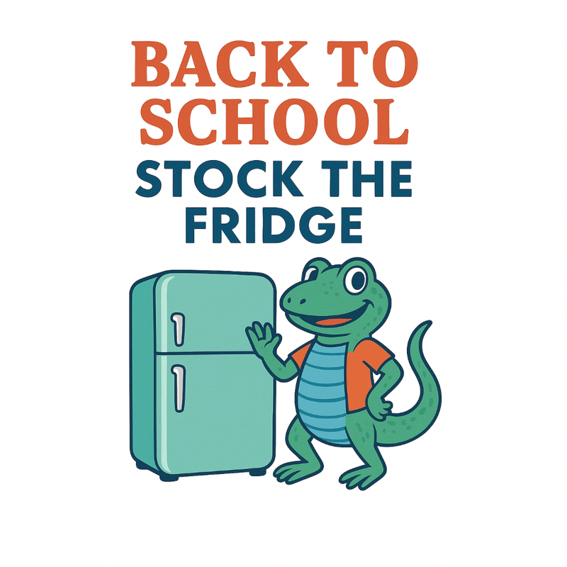 Back to School Stock The Fridge