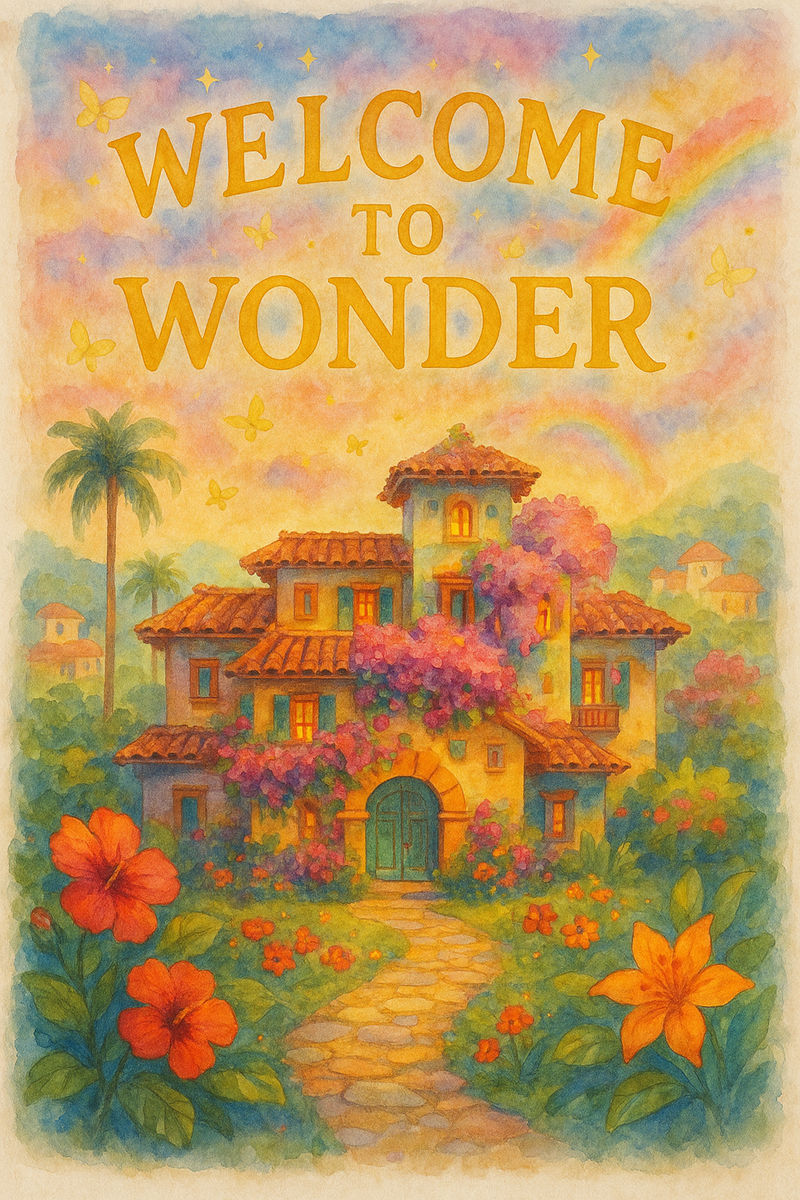 AUGUST 25-29:  Welcome to Wonder (Encanto)