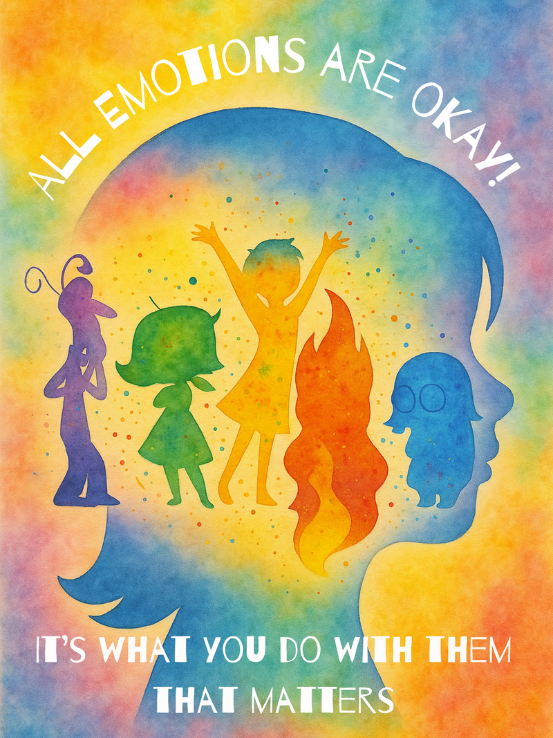 OCTOBER 24-30:  Big Feelings & Braver Hearts (Inside Out)