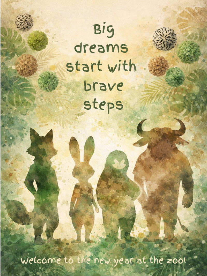 JANUARY 26-30:  New Year at the Zoo (Zootopia)