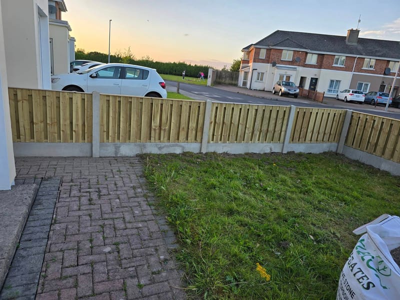 Post and Panel Fencing