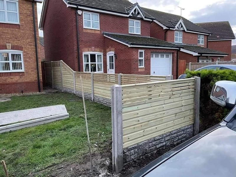 Post and Panel Fencing