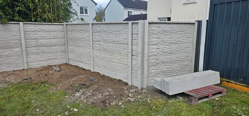 Post and Panel Fencing