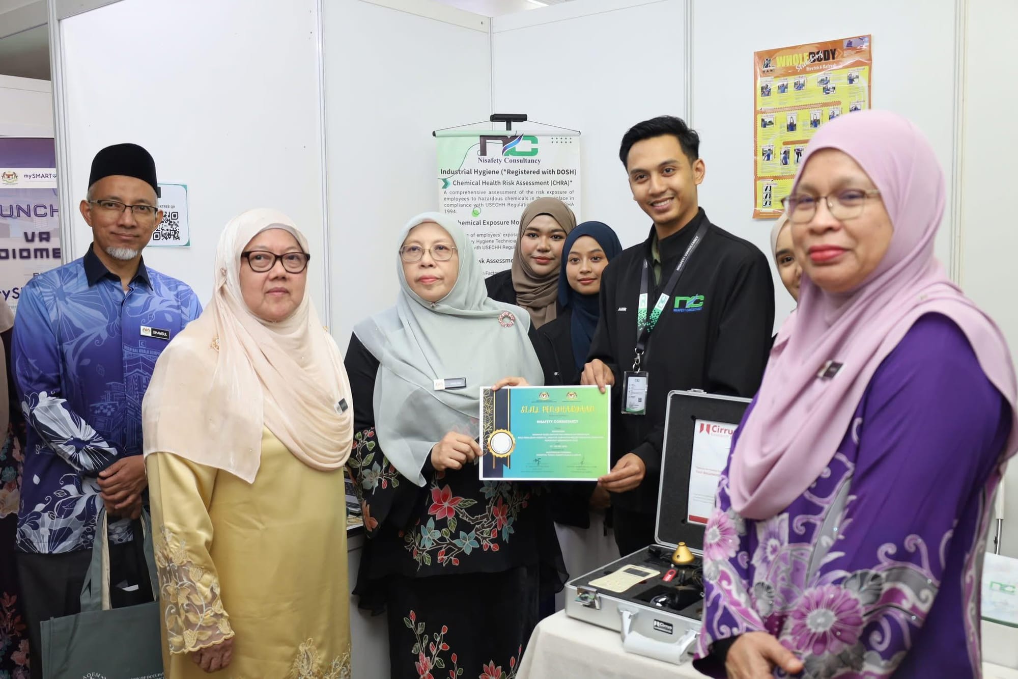 🎉 Our First Ever Booth at HKL: A Milestone for Nisafety Consultancy!