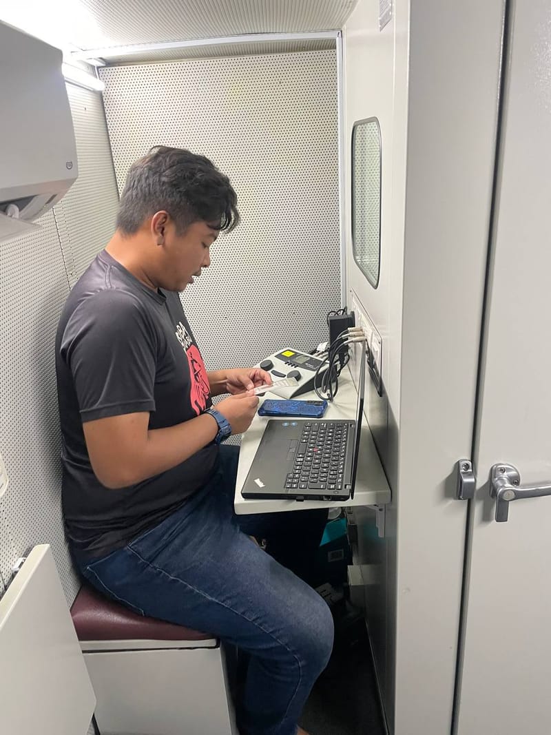 MOBILE AUDIOMETRIC TESTING