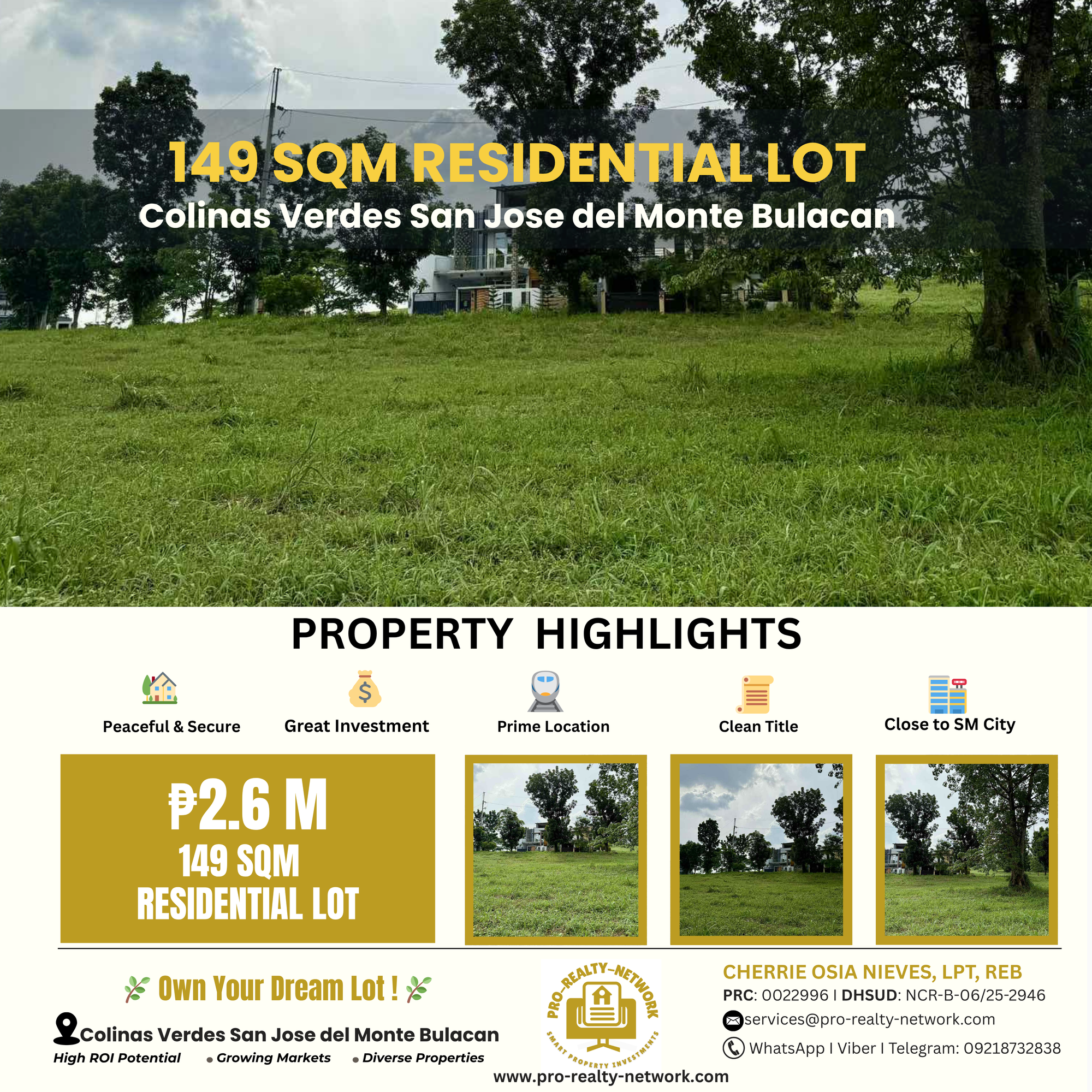 Live Where Progress Meets Peace: Discover Your Dream Lot in Colinas Verdes, San Jose del Monte, Bulacan