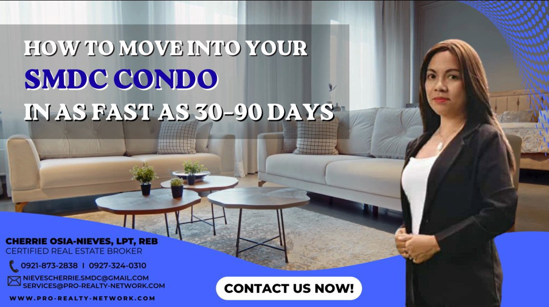 How to Move Into Your SMDC Condo in as Fast as 30–90 Days | Early Occupancy Program