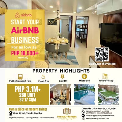 🏙️ Urban Deca Homes Manila: Why the 2-Bedroom Unit is Your Smartest Airbnb Investment Yet