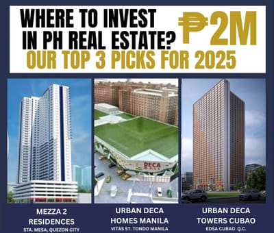 💡 Where to Invest ₱2M in PH Real Estate? Our Top 3 Picks for 2025!
