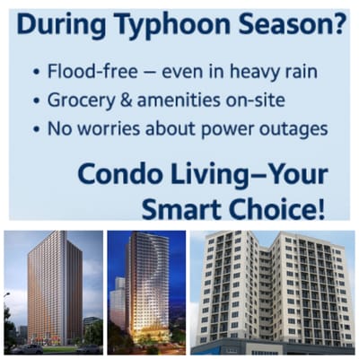🌧️ Bagyo? Walang Kaba sa Condo Living! 🏢✨