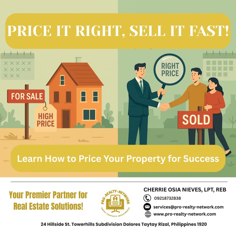 Price Point Property Thinking of Selling? Here’s How to Price Your Property Right