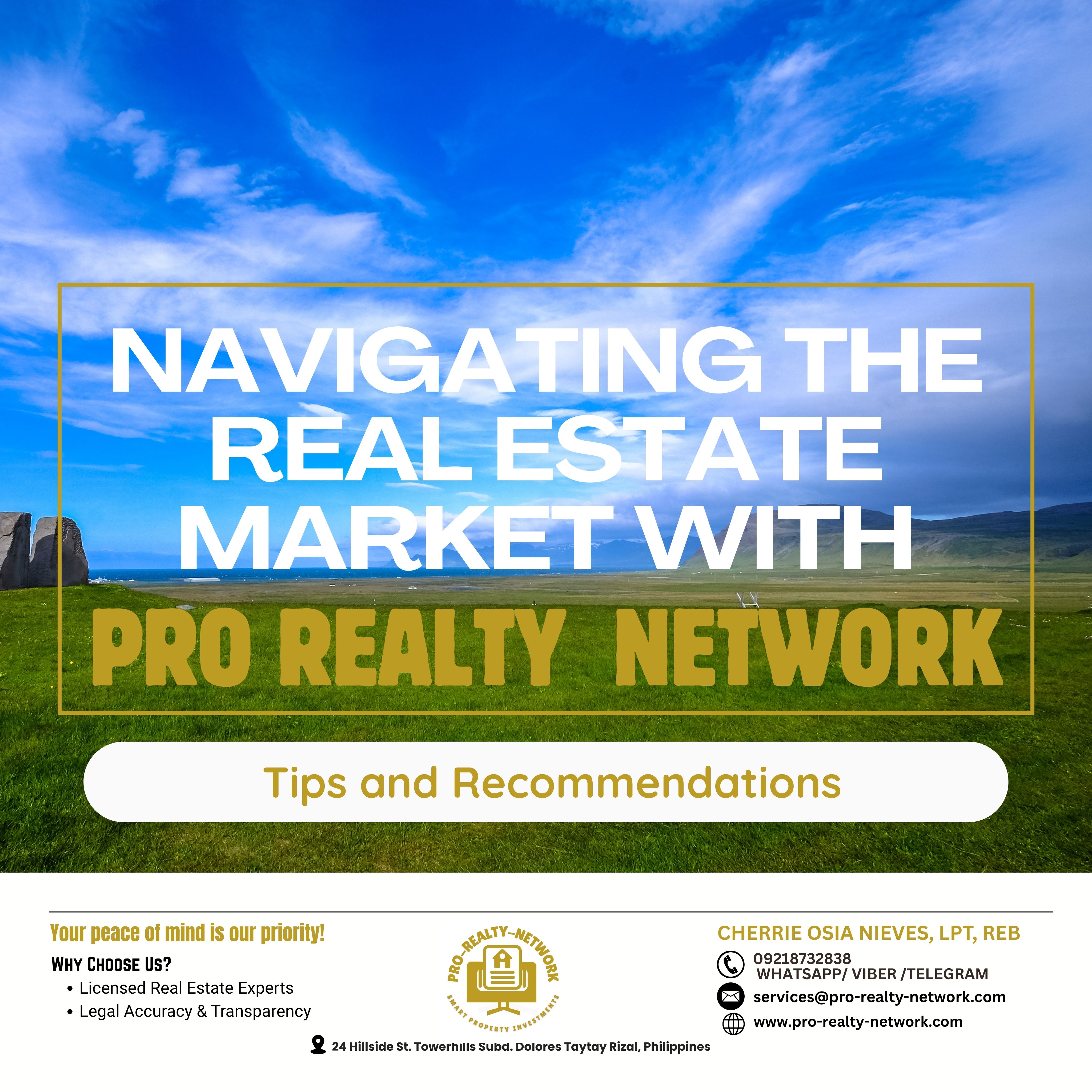 The real estate market can often seem like a labyrinth to both newcomers and seasoned investors. The array of choices, complex terminology, and the large financial commitments involved make it imperative to navigate this landscape with caution and informed insight. This is where the expertise of Pro Realty Network comes into play, offering a reliable guide through the intricacies of real estate transactions. In this article, we will identify common problems faced by real estate investors and homebuyers, and how Pro Realty Network provides tailored solutions to these issues.  Problem 1: Overwhelming Market Complexity  The real estate market is dynamic and varies greatly across different regions and property types. For many, the challenge begins with understanding the local market trends, laws, and financial implications. Without extensive knowledge, making a profitable and safe investment can be a hit-or-miss affair.  Solution: Expert Guidance and Tailored Advice  Pro Realty Network steps in with a team of experienced realtors who bring local expertise and comprehensive market analysis to the table. This ensures that clients understand the nuances of the market they are interested in. Whether it's residential, commercial, or industrial properties, Pro Realty Network provides detailed insights backed by the latest market data to inform client decisions.  Problem 2: Finding the Right Property  With thousands of listings available, filtering through properties to find the one that meets all your criteria can be tedious and frustrating. This problem is compounded by misleading listings and properties that look good on paper but fail to live up to expectations in reality.  Solution: Personalized Property Matching  Pro Realty Network utilizes advanced algorithms combined with personal consultations to match clients with properties that fit their budget, location preference, and other specific needs. Their system is designed to filter out unsuitable listings and highlight properties that genuinely meet the clients' expectations and investment goals.  Problem 3: Negotiating Deals  The negotiation stage can be one of the most daunting aspects of purchasing real estate. Price negotiations, terms of sale, and legal paperwork can significantly impact the final purchase conditions. Many buyers and sellers struggle to reach a fair deal, potentially leading to lost opportunities and financial setbacks.  Solution: Experienced Negotiators and Legal Support  Pro Realty Network prides itself on its team of skilled negotiators who leverage their market knowledge to secure the best possible deal for their clients. Moreover, they provide comprehensive legal support to navigate contracts and close deals with confidence and security.  Problem 4: Long-Term Value and Investment Growth  Real estate investments are not just about immediate returns. Long-term growth, market resilience, and asset valuation are crucial factors that determine the sustainability of an investment. Many investors lack the foresight and tools to assess potential long-term benefits accurately.  Solution: Strategic Investment Planning  Pro Realty Network offers strategic investment planning services that extend beyond the initial purchase. They analyze long-term market trends, potential zoning law changes, and urban development plans to ensure that the properties they recommend are poised for appreciation in value over time.  Problem 5: Accessibility to Properties  For many, especially international buyers or busy professionals, accessing and inspecting properties can be a logistical nightmare. This challenge can limit their investment choices or lead to decisions made without thorough due diligence.  Solution: Virtual Tours and Efficient Scheduling  To overcome the barriers of distance and time, Pro Realty Network provides virtual property tours that give a comprehensive view of the property. They also organize efficient and flexible property viewings to accommodate the schedules of their clients, ensuring that every property is thoroughly vetted before any decisions are made.  In conclusion  Pro Realty Network addresses the complexities of the real estate market with tailored solutions that cater to the needs of individual buyers, investors, and sellers. From deciphering market trends and matching properties to negotiating deals and strategic investment planning, their comprehensive services ensure that clients navigate the real estate market with ease and confidence. The combination of technology, personal service, and deep market insights sets Pro Realty Network apart as a leader in real estate services. Navigating through the real estate market does not have to be an overwhelming journey. With the right support and expert guidance from Pro Realty Network, individuals and companies can make informed, strategic, and profitable real estate decisions.
