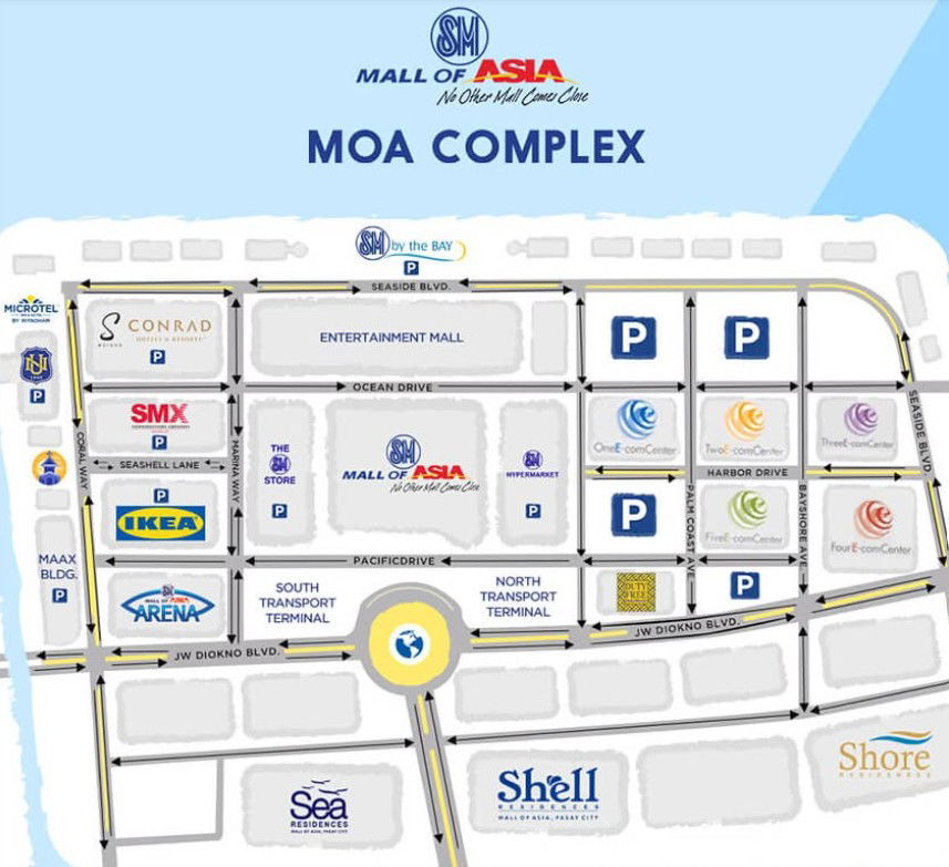 Resort-inspired swimming pools and leisure amenities at Shore Residences MOA