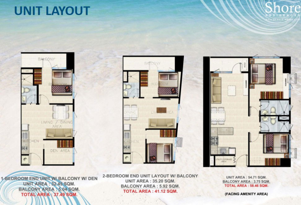 Resort-inspired swimming pools and leisure amenities at Shore Residences MOA