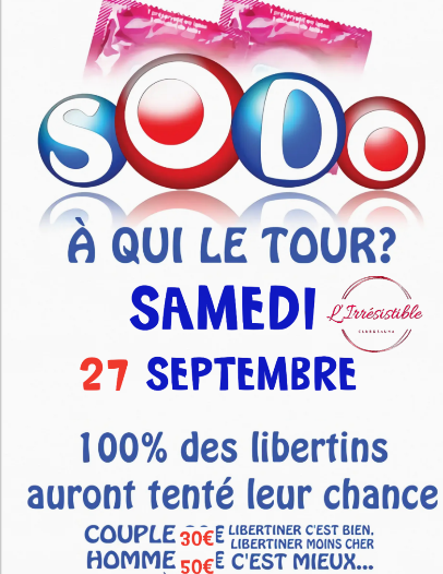 SAMEDI 27 SEPTEMBRE