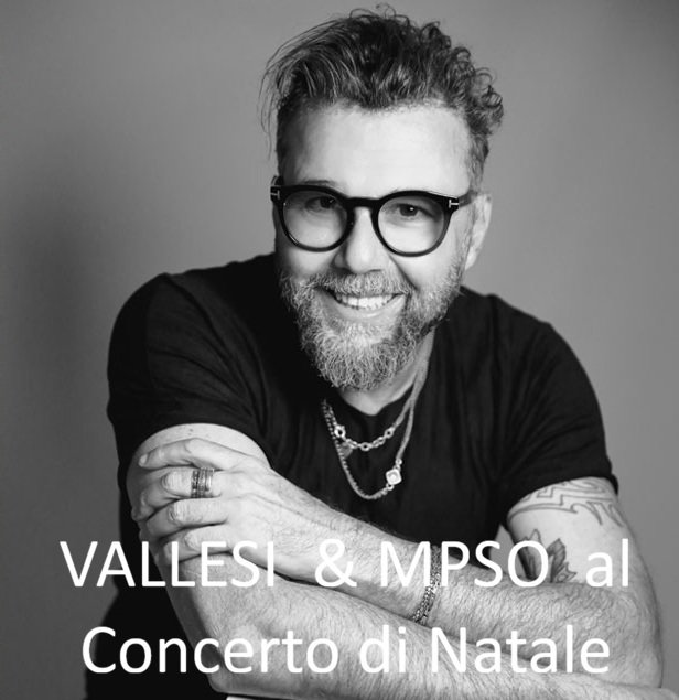 Concerto di Natale 2026 MPSO con Paolo Vallesi
