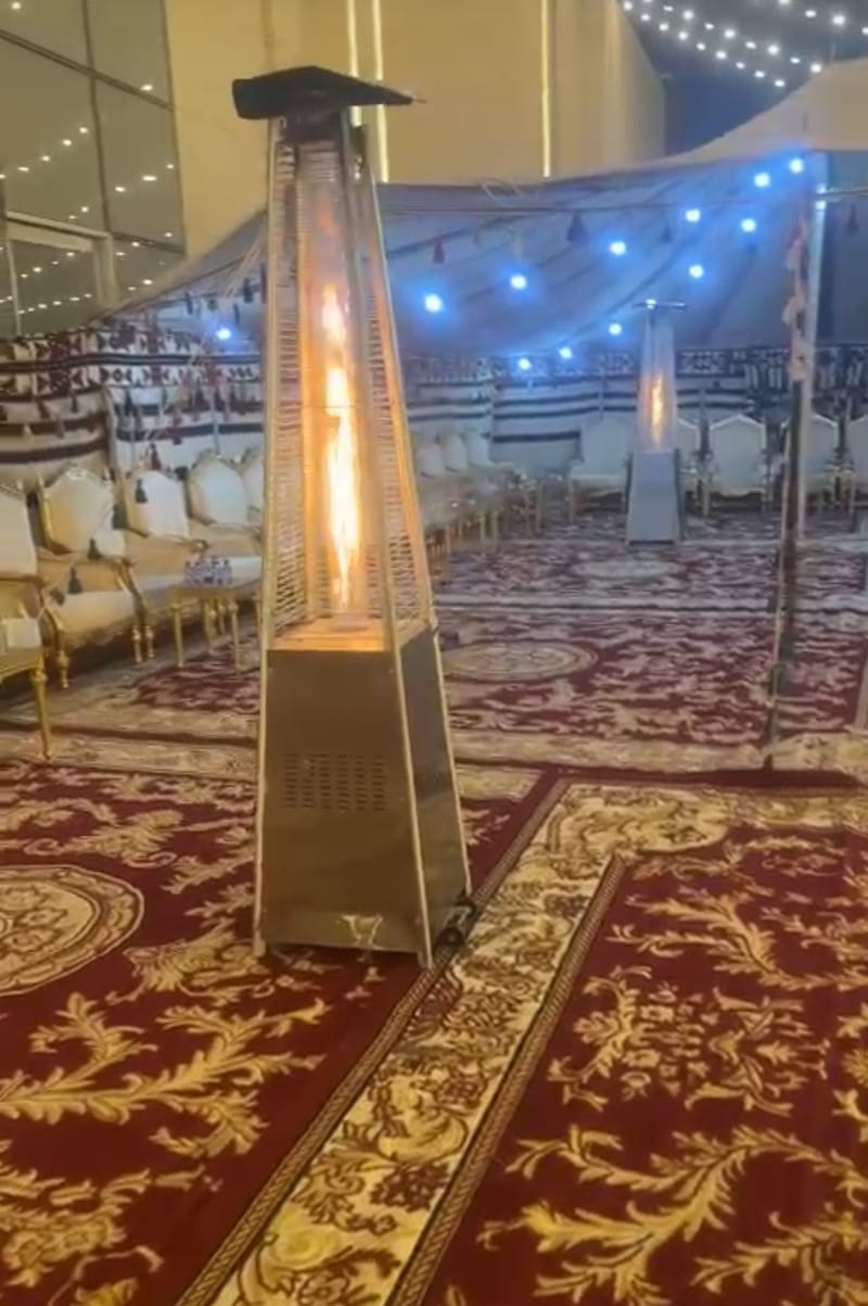 تأجير دفايات بالرياض 0509199239 دفايه للإيجار للجلسات الخارجية دفايات ذو جودة عالية وتدفئة فريدة