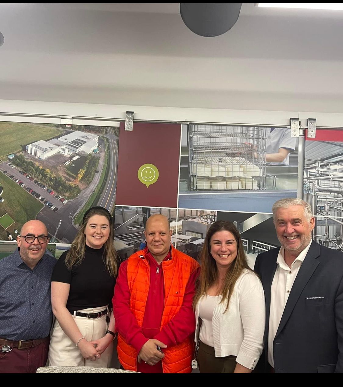 Mr. Magdy Yasseen at the factory in Canada