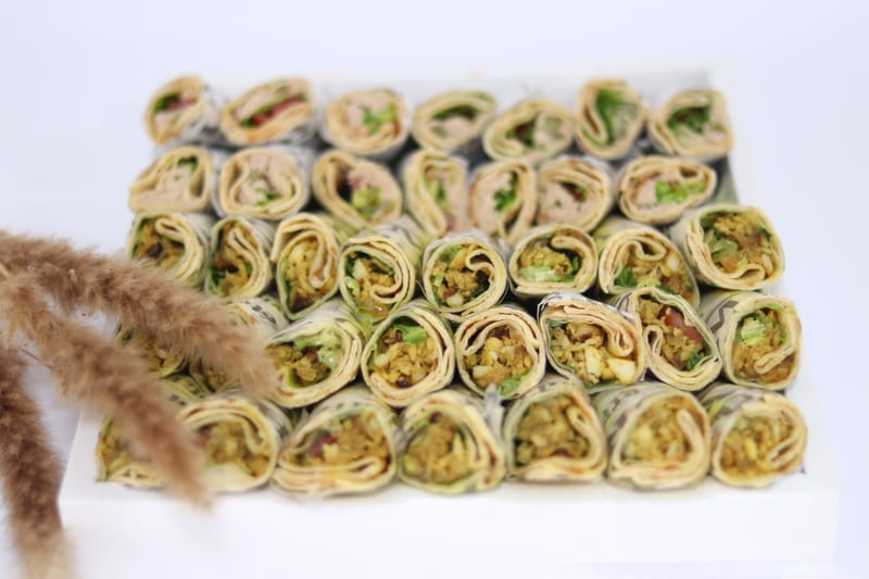 מגש טורטיות שווארמה דג