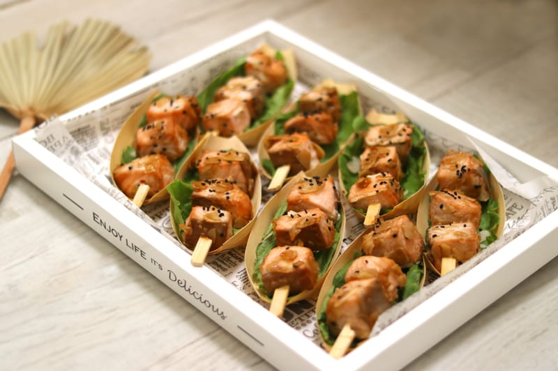 שיפודי סלמון