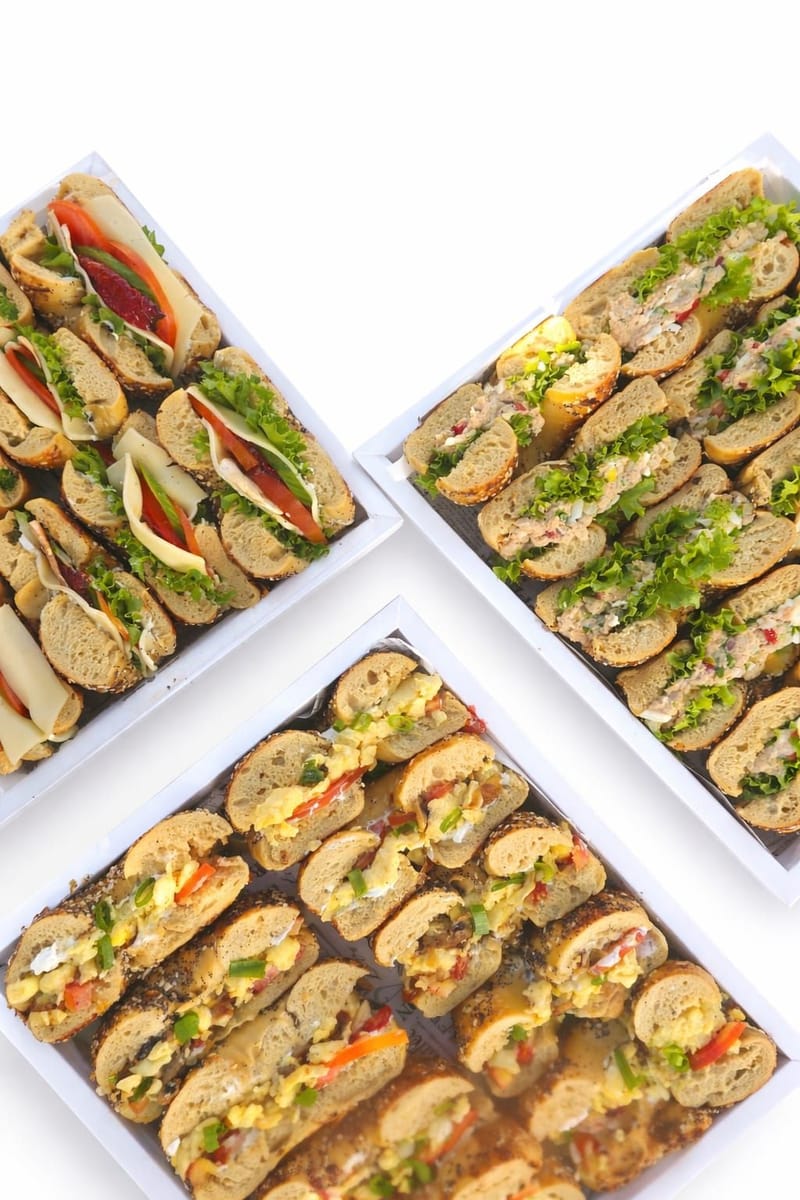 בייגלים במגוון מילויים