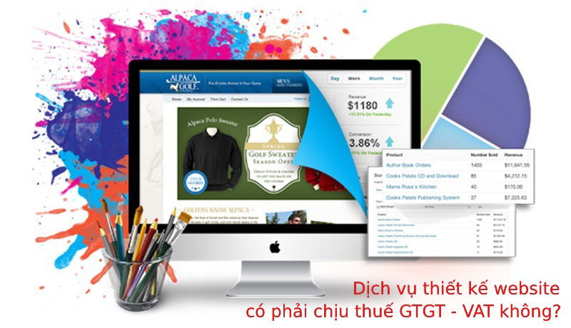 Lam ro Thiet ke website co bi ap thue GTGT khong